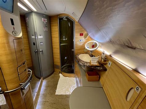 emirates airlines first class shower